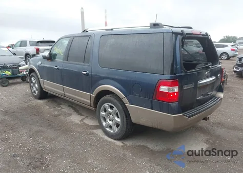 2013 Ford Expedition El King Ranch from USA, damaged, VIN 1FMJK1J52DEF47564